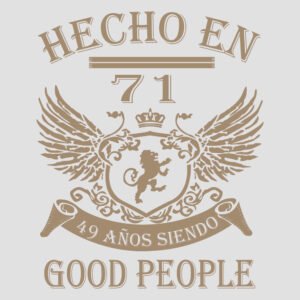 hecho en 71 Good People