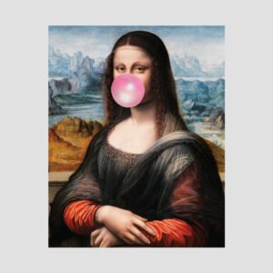 La Gioconda goma de mascar