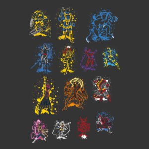 x men paiting characters